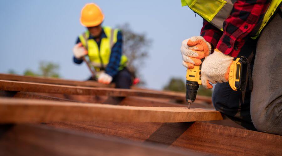 Professional New roof installation in Huntingburg, IN